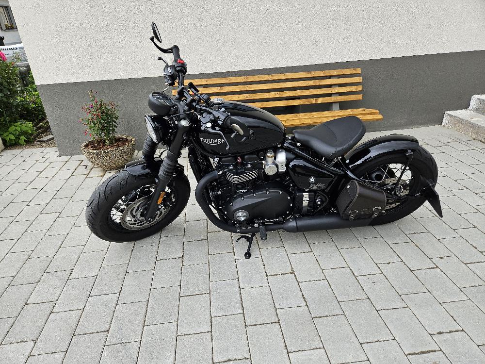 Motorrad verkaufen Triumph Bonneville bobber Black  Ankauf